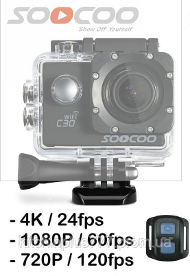 Екшн камера C30 SOOCOO