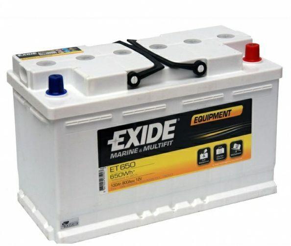 Тяговий акумулятор Exide Equipment ET 650 (100А / год)