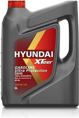 Олія ДВС 5W-40, 6 л, синт, бензо, Ultra Protection, XTeer Hyundai