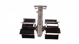 Насадка-культиватор сапка для мотокоси (штанга 28 мм, 9 шліців)