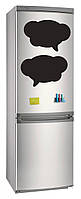 Магнітно-грифельна (крейдяна) дошка на холодильник для записів і малювання крейдою Хмара (набір) розмір 28х40