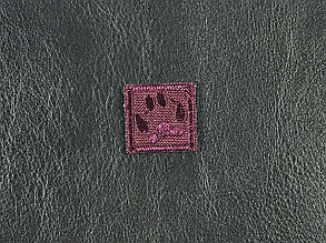 Нашивка Лапа колір бордовий 20х20 мм, фото 1
