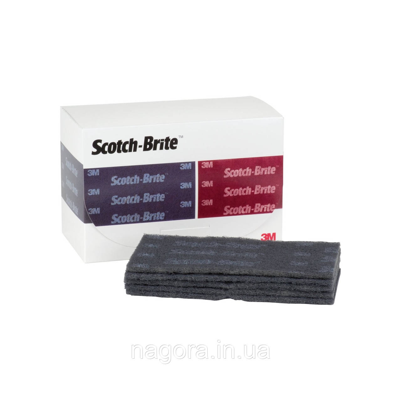 Абразивні листи 3M Scotch-Brite Durable Flex MX-HP 115*230 мм S UFN сірі, фото 1