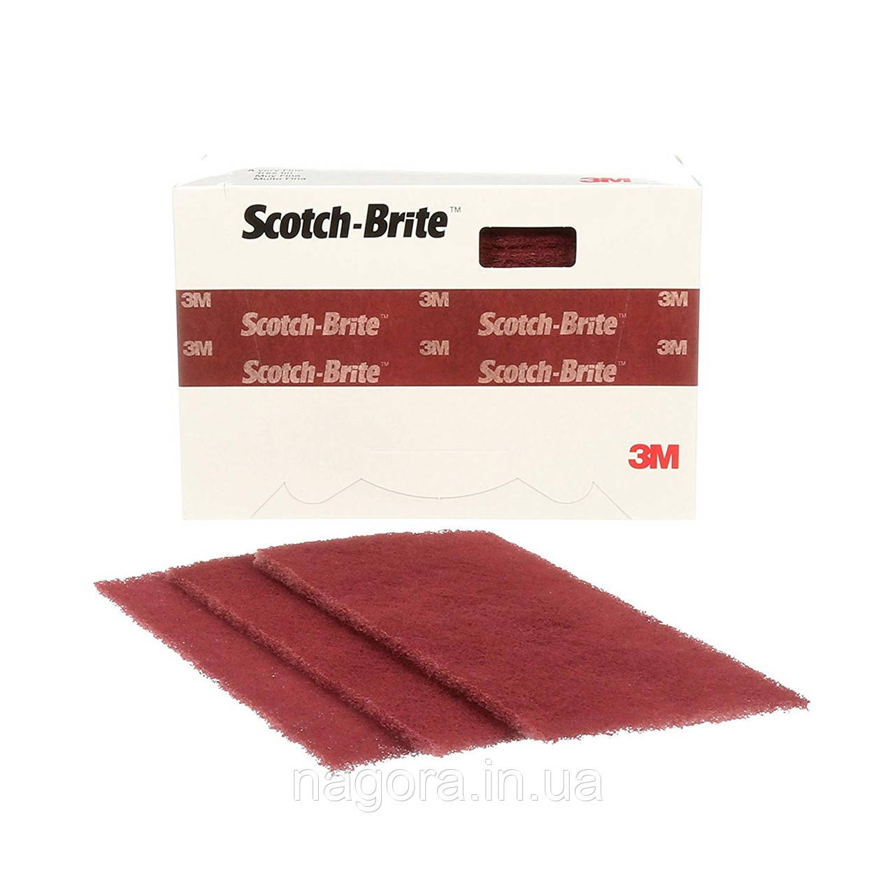 Scotch-Brite Абразивні листи 3M Durable Flex MX-HP 115*230 мм A VFN червоні