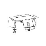 Полиця для книг SS16 FunDesk Blue, фото 7