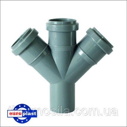 Крестовина d 50х50х50х45' Європласт (EuroPlast)