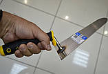 Кельма з неіржавкої сталі 180 мм із гумовою ручкою 591 Dekor Hassan, фото 7
