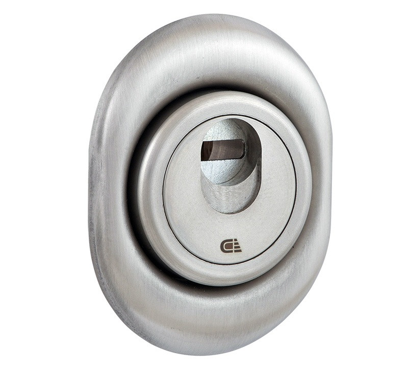 Броненакладка DISEC MAGNETIC 3G2FM ПРО/ДО 25мм нержавіюча сталь матова (Італія)