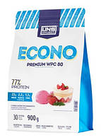 Сывороточный протеин UNS - ECONO Premium WPC 80 (900 грамм) caramel ice cream/карамельное мороженое