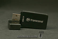 Картрідер  Transend   TSRDP5K для  карт пам'яті SD та MicroSD