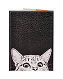 Обкладинка на паспорт з котом, фото 2