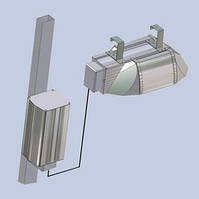 Світильник для теплиць ЖСП 01-600 Вт корпус складається з 2 частин