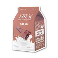 A'PIEU Milk One Pack Тканевая молочная маска Шоколад