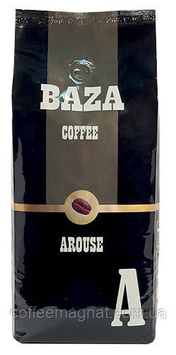Зернова кава 20% арабіка 80% робуста 1 кг Baza Arouse