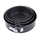 Набір роз'ємних форм для випікання 3 шт, фото 2