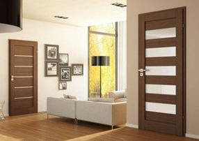 Міжкімнатні двері з покриттям Экошон, Фініш плівка, Natural look