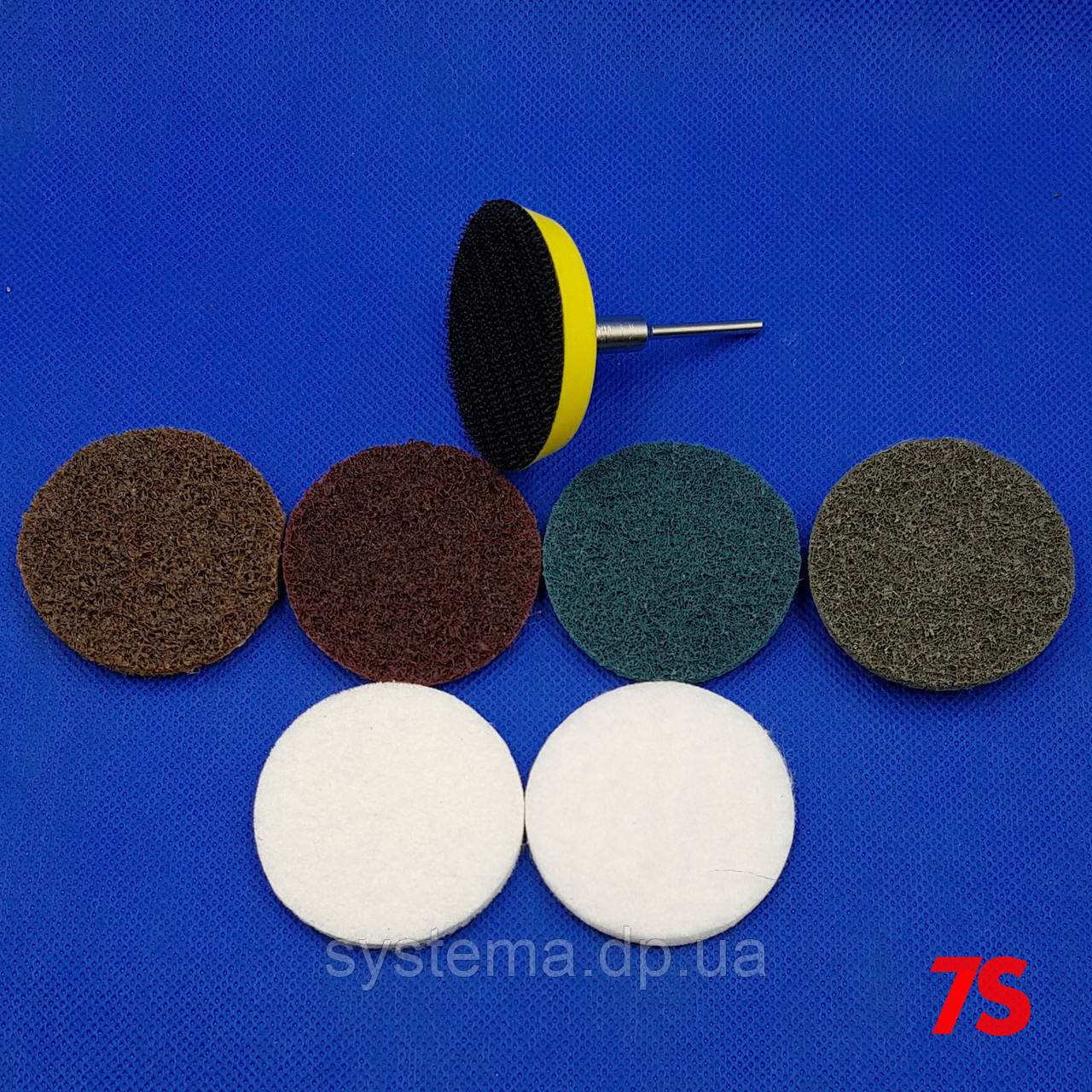 Набір шліфувальний д. 50 мм для делікатної обробки кольорових і чорних металів - Scotch-Brite™ SC-DH