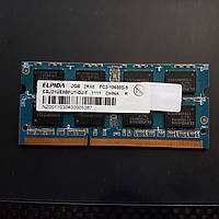 Память ELPIDA 2Gb So-DIMM PC3-10600S(EBJ21UE8BFU1-DJ-F)