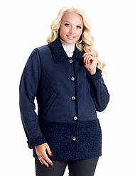 Стильна жіноча куртка демісезонна, дублянка, розміри 44 - 56