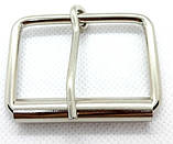 Пряжка пілот із круглим (дротовим) язиком 50 мм (Нікель), фото 2