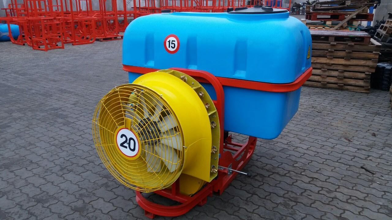 Обприскувач садовий з мідними форсунками Jar-Met 600 л (Польща)