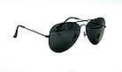 Окуляри Ray Ban Aviator Carbon чорні, фото 5