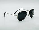 Окуляри Ray Ban Aviator чорні (скло), фото 4