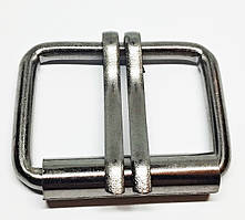 Пряжка пілот із плоскою мовою 50 мм темний нікель