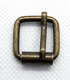 Пряжка пілот із плоскою мовою 15 мм (Антик), фото 2