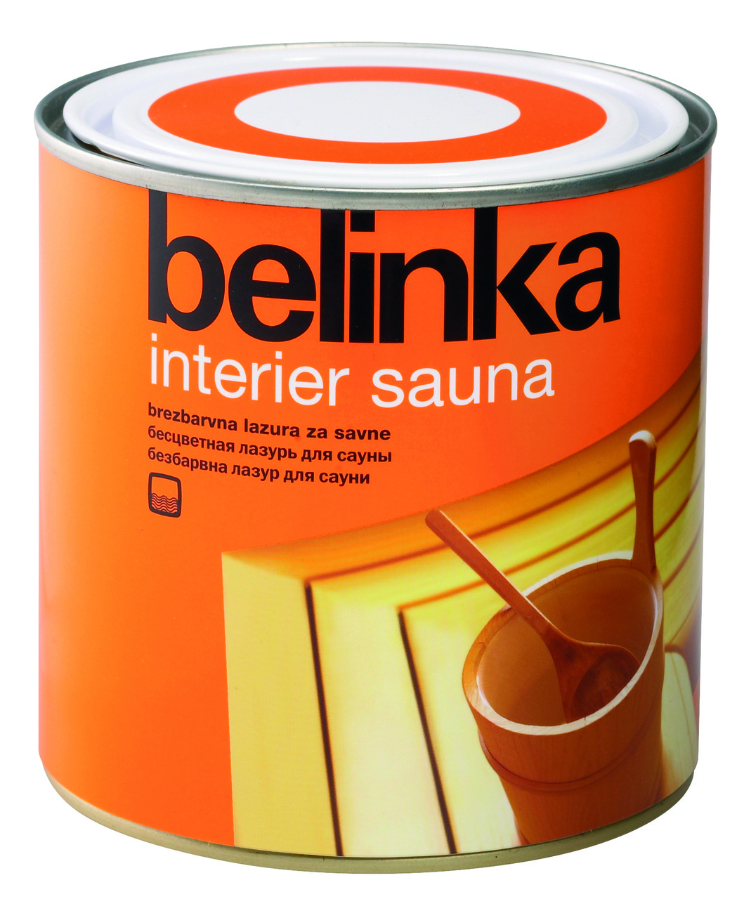 Belinka Sauna Interier 0.75 л, Пропитка, лак лазурь для саун на водной основе - фото 1 - id-p40272476
