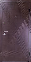 Двері "Портала" — модель Діагональ, венге сірий горизонт