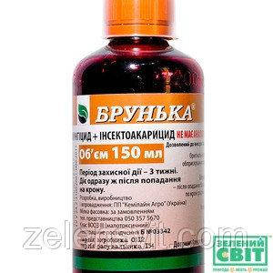 Інсекто-акарицид + фунгіцид Брунька 150 мл — ефективний засіб для обробки саду, фото 2