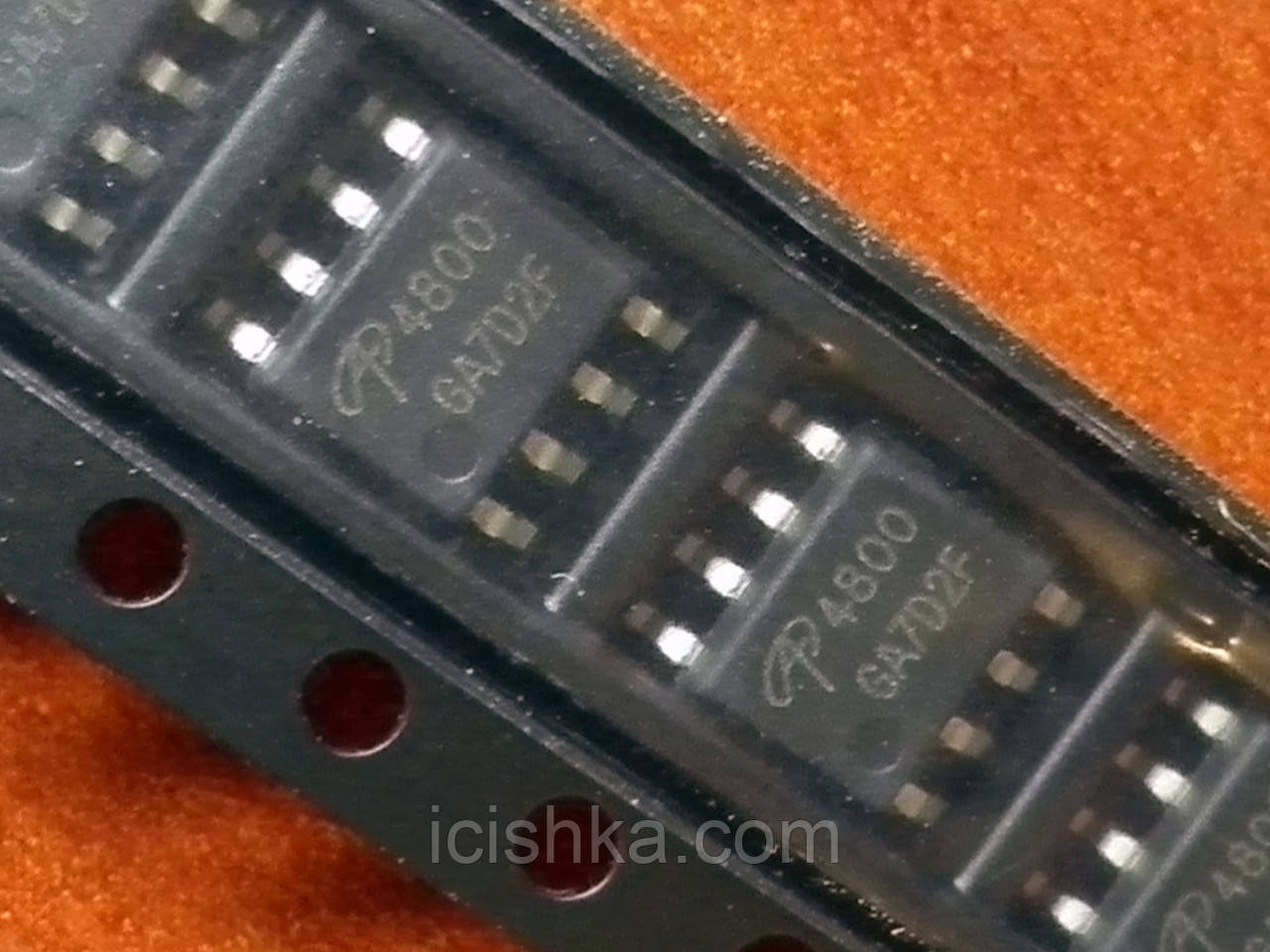 AO4800 / AO4800B / 4800 / 4800B SOIC8 - Dual N-Channel MOSFET, фото 1