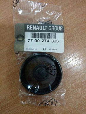 Renault (Original) 7700274026 — Заглушка головки блока циліндра на Рено Сімбол, Кліо 1.6i K4M, фото 2