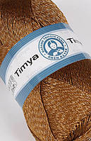 Madame Tricote Paris TIMYA (Тимя) № 5918 коричневый (Хлопковая пряжа с акрилом, нитки для вязания)