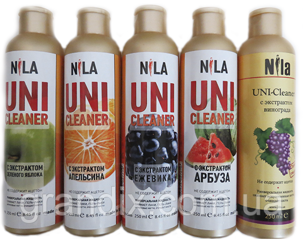 Nila Uni-Cleaner для зняття гель-лаку (250 мл.)