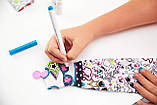 Ігровий набір із лялькою Barbie Crayola Розмальовка одягу, фото 6