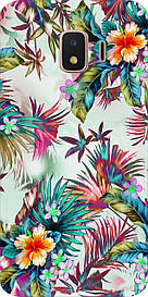 Силіконовий чохол для Samsung J2 Core 2018 J260F з малюнком квіти