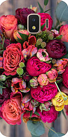 Силіконовий чохол для Samsung J2 Core 2018 J260F з малюнком букет квітів