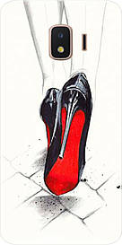 Силіконовий чохол для Samsung J2 Core 2018 J260F з малюнком лабутены