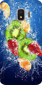 Бампер силіконовий для Samsung J2 Core 2018 J260F з картинкою фрукти