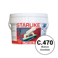 Litokol Starlike Classic Collection С.470 Экстра белый 2,5 кг двухкомпонентный состав STRBAS02.5