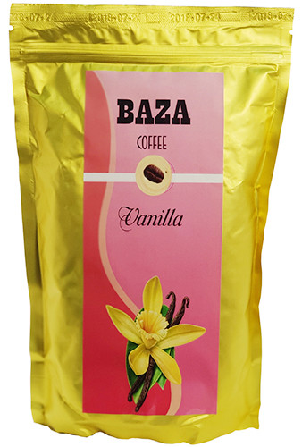 Кофе в зернах ароматизированный Baza Vanilla (Ваниль) 500 г - фото 1 - id-p747942299