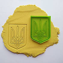 3D формочки-вирубки для пряників "Герб України"