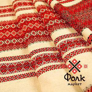 Тканина з українським орнаментом Рандеву