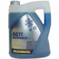 Антифриз MANNOL Antifreeze AG11 -40 °C 5 л блакитний 4011