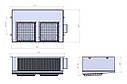 Морозильний агрегат (встановка) спліт-система Fanreko 2RSSL11 (-20...-5C) від 11 до 15 м куб, фото 2
