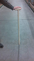 Держак (черенок) для лопаты/граблей длинною 1 метр с ручкой на конце