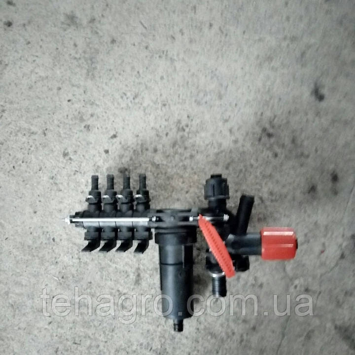 Регулятор давления ( аппаратура, распределитель) 4-х секционный к ...