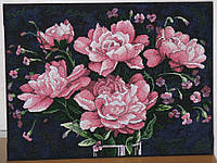 Набор для вышивки крестиком Розы. Размер: 41*32 см